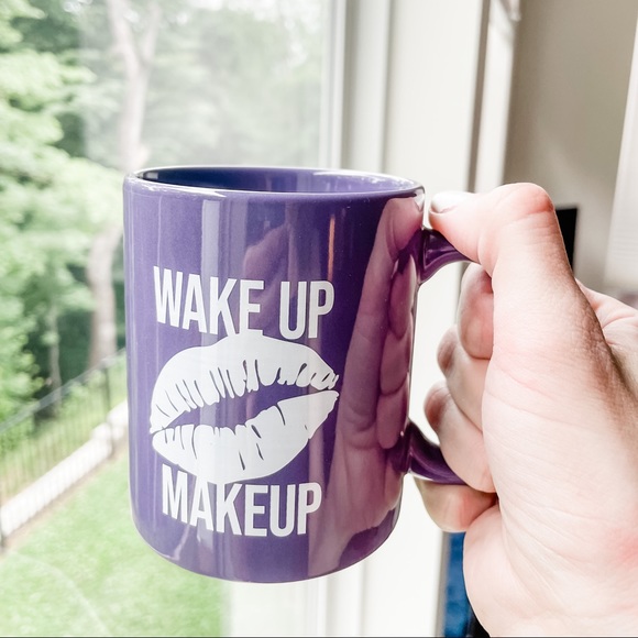 Wake Up & Makeup Purple Mug - Picture 2 of 7